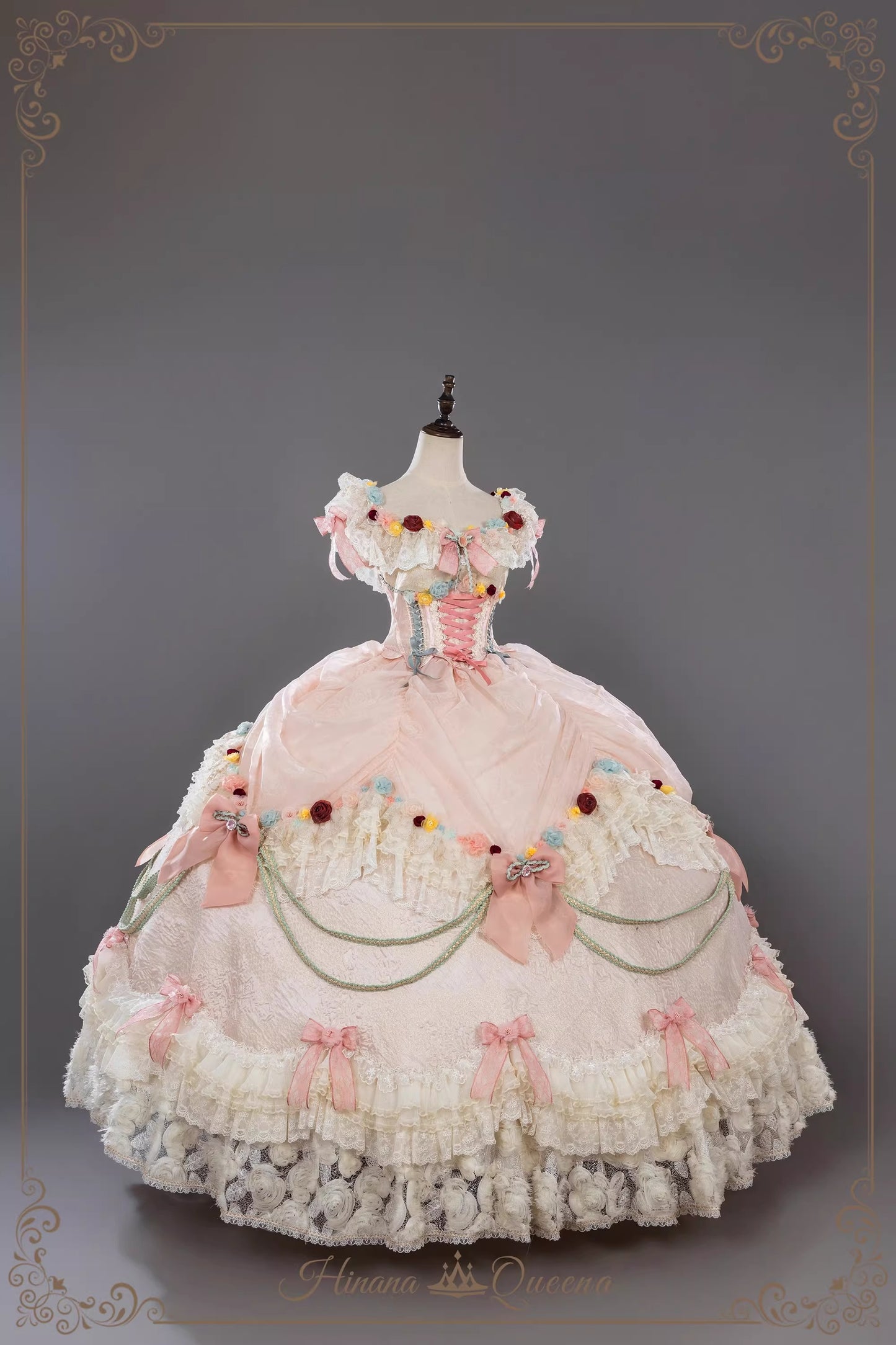 【受注予約~4/26】Gorgeous Wood Dandelion ワンピース・フルセット【Hinana Queena】