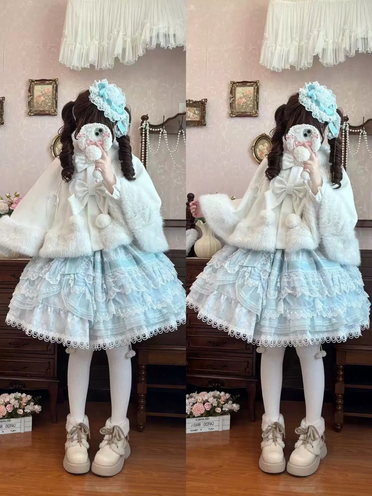 SnowBall ケープマント【MY Cat-Twinkling Starlight】 – Epetice