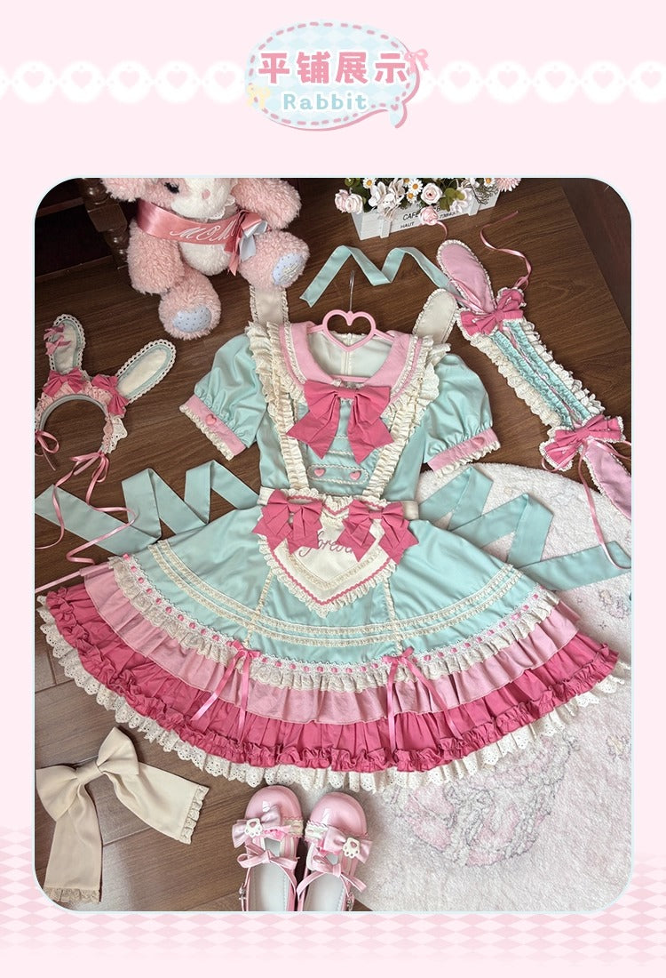 [Pre-orders until September 23rd] Lop-Ear Rabbit Full Set [Heart-Playing Couple]