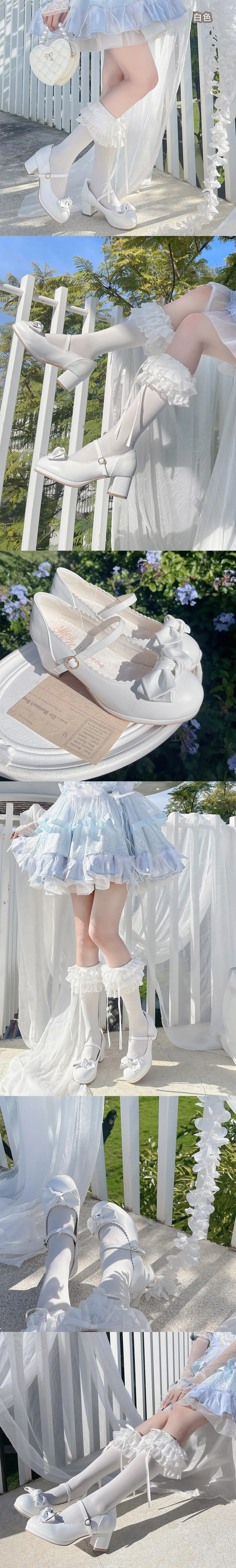 【受注予約~7/28】Gracefully Refined ストラップシューズ【Sheep Puff】