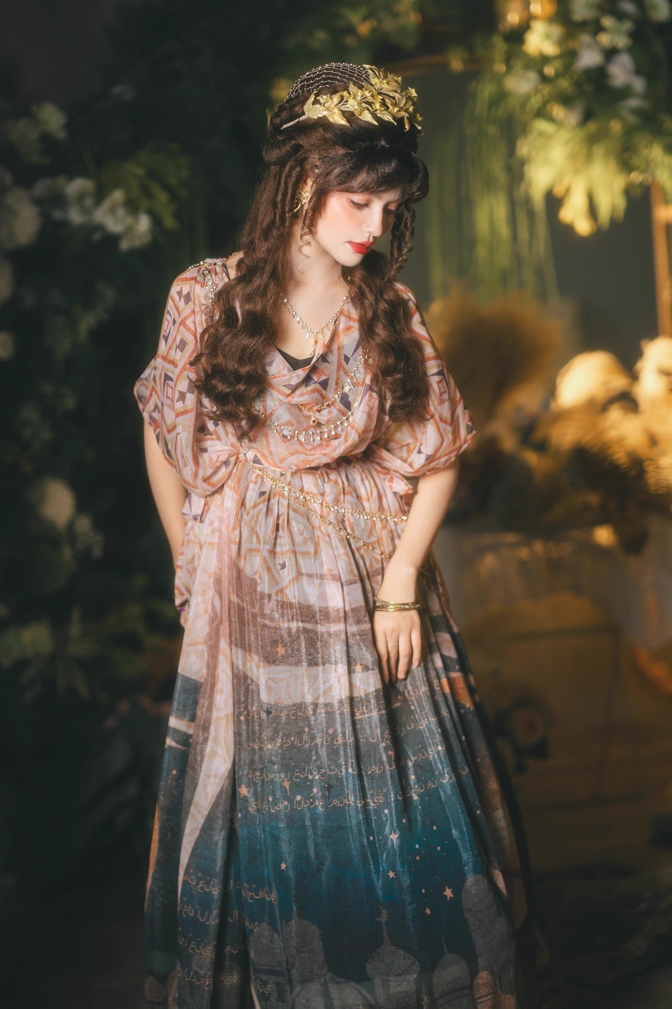 【受注予約~12/11】Stars ワンピース(タイプ2)【FaeriesDaffodil】