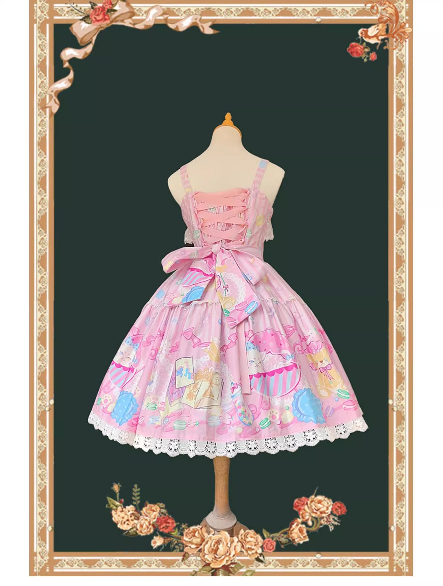 Macarons Dolly House ジャンパースカート(タイプ2)【Infanta】