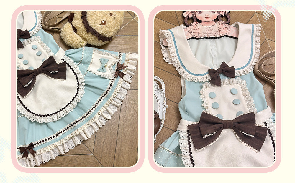 【受注予約~2/5】Sea Salt Crispy サロペット・ハットセット【momoko】