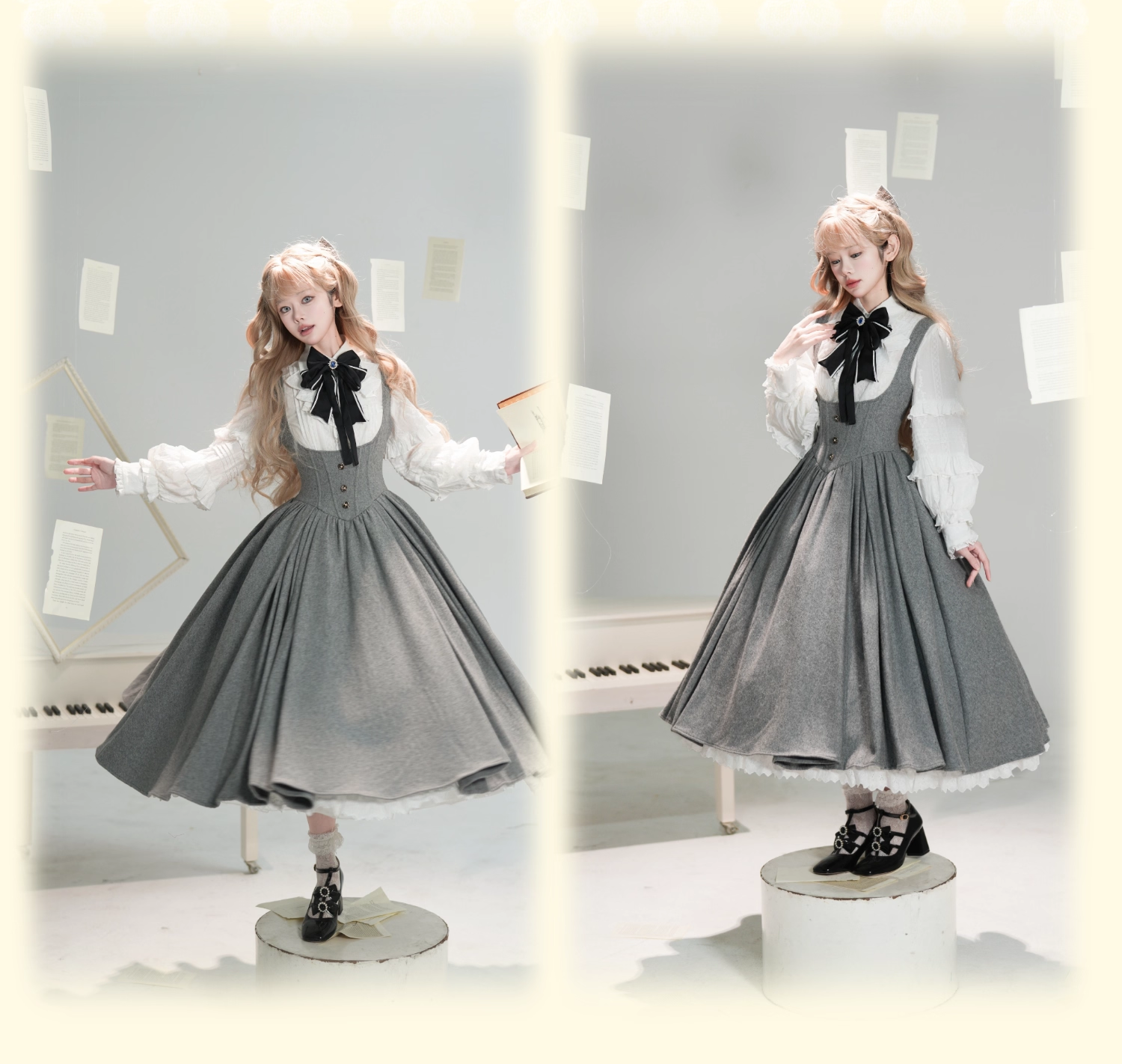 Wicked Queen's Poison cellarスカート タイツ セット 見習い魔法師 フルセット【signorina】 – Epetice