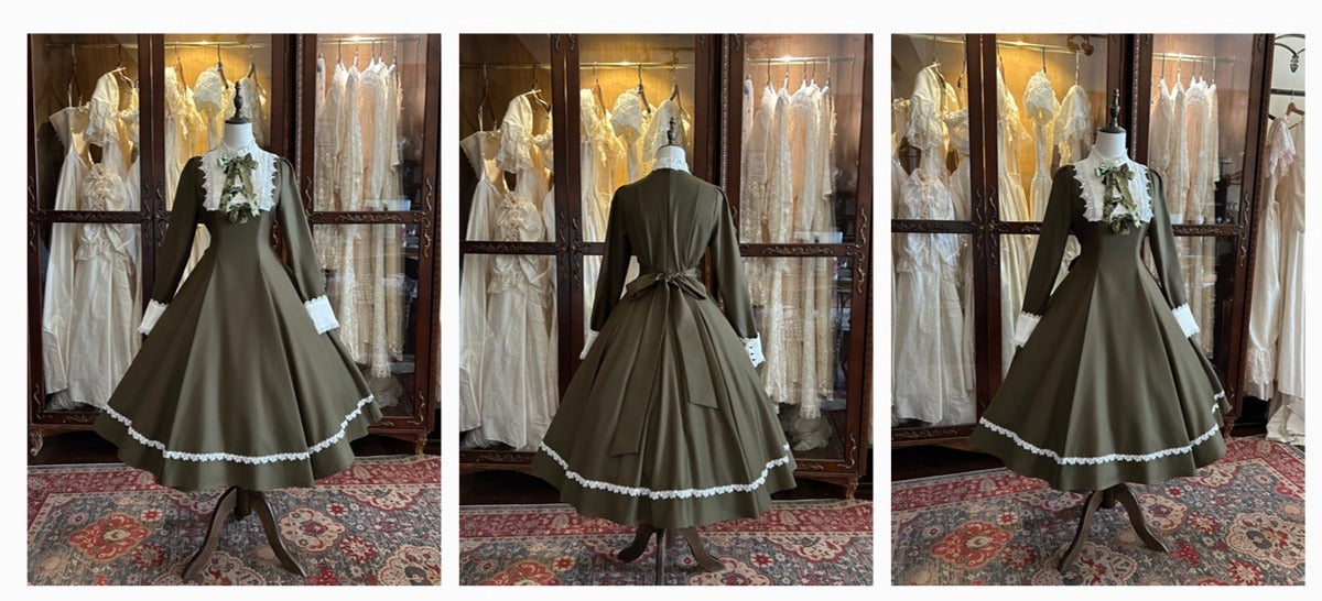 【受注予約~11/27】回廊の詩 ワンピース【南瓜星球】