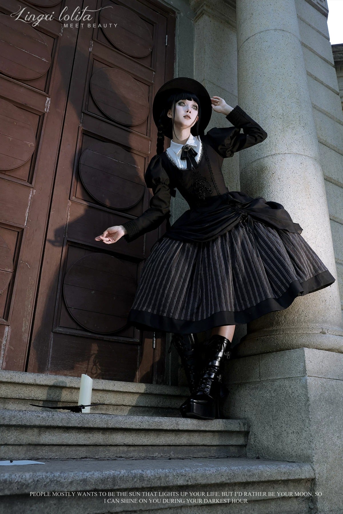 【受注予約~4/30】Striped Diary セットアップ【Lingxi】