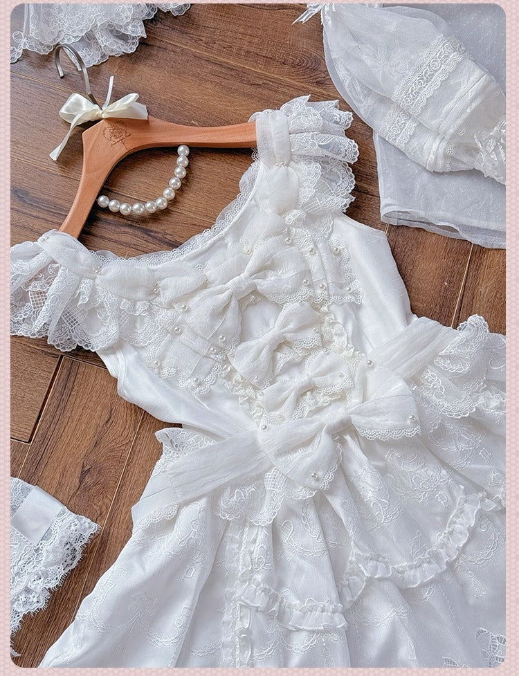 【受注予約~12/23】Race Doll ジャンパースカート(タイプ1)【花与珍珠匣】