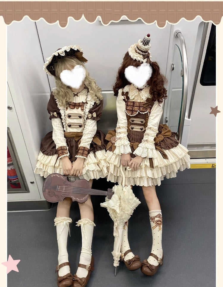 [Pre-orders until October 9th] Hazelnut Cocoa Dress/Jumper Skirt [Doujingo]