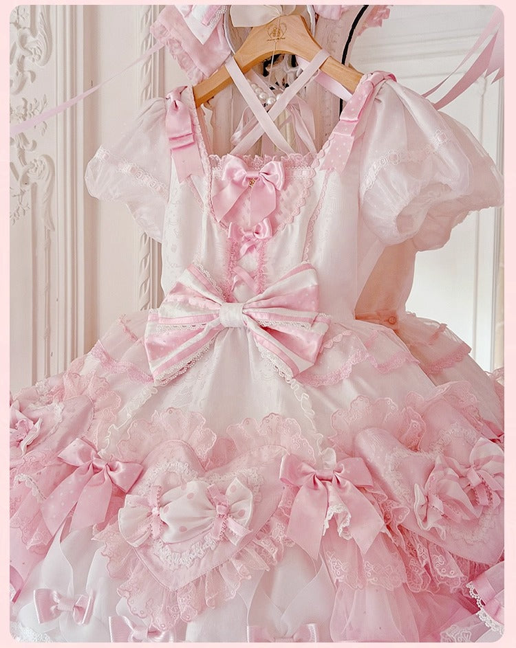 【受注予約~12/8】Candy Wrapper ワンピース【花与珍珠匣】