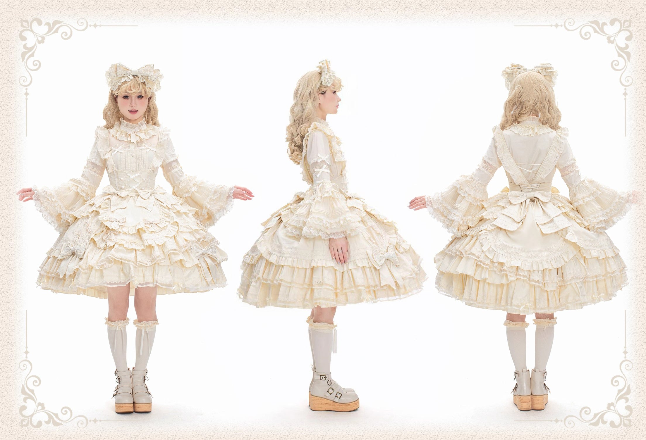 Hybrid Moonlight Doll 2.0 ジャンパースカート【Lost Aqua