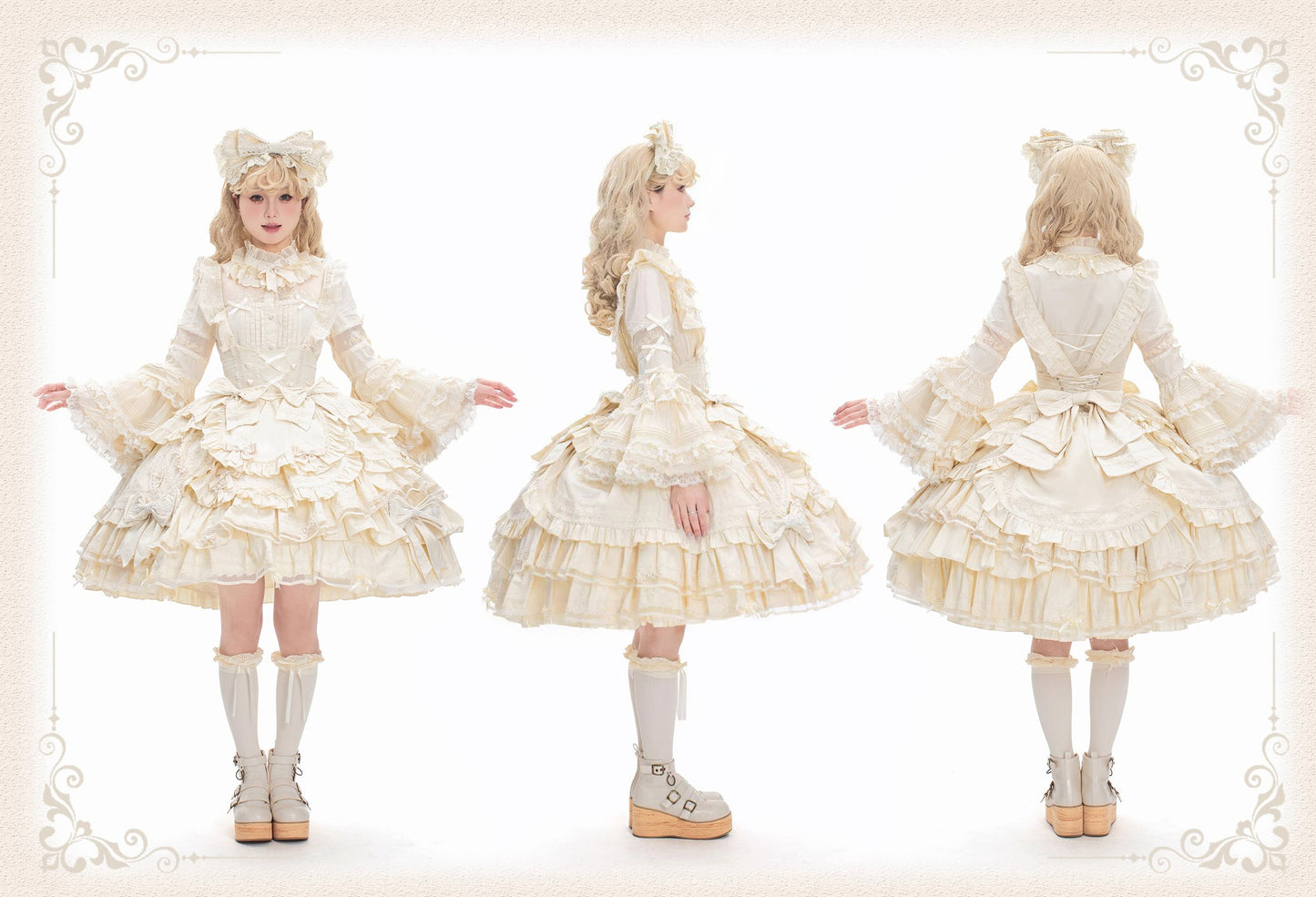 [Vorbestellungen bis 13. Oktober möglich] Hybrid Moonlight Doll 2.0 Jumper Skirt [Lost Aqua]