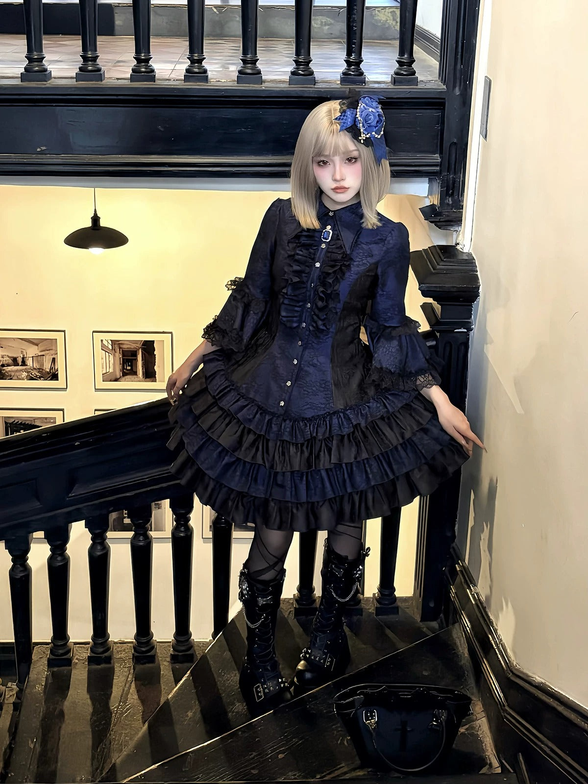 【受注予約~8/6】Revival ワンピース(姫袖)【Little Dipper】