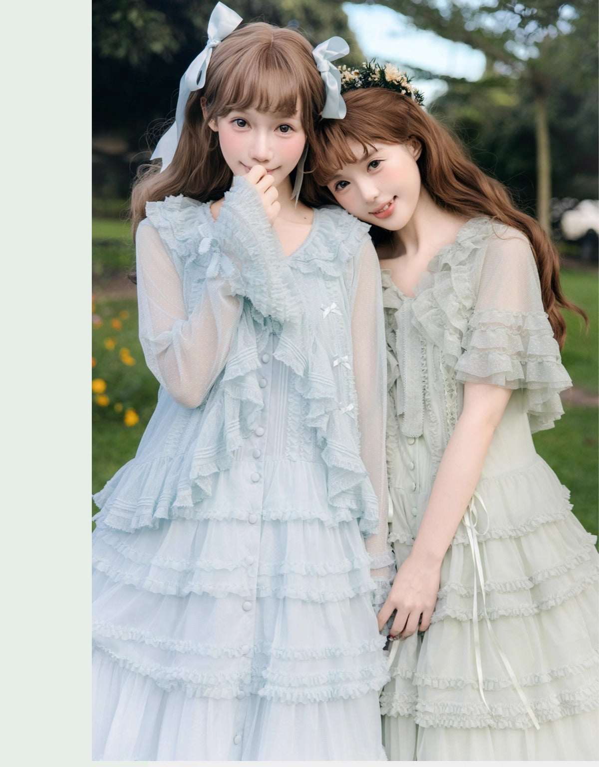 【受注予約~12/24】Lillian's Summer ジャンパースカート(タイプ2・ショート丈)【Spring Flower Language】