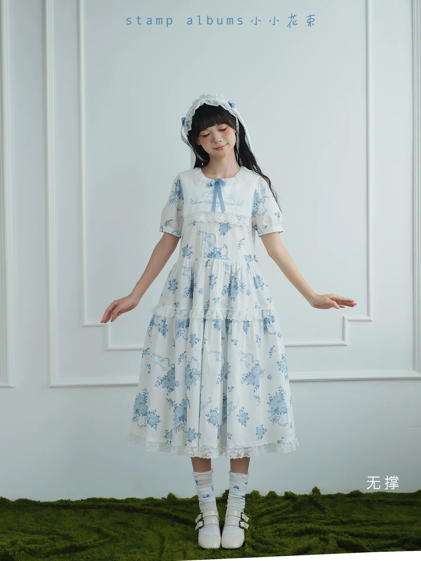 【受注予約~7/2】Petit Bouquet ワンピース・ジャンパースカート【Stamp Albums】
