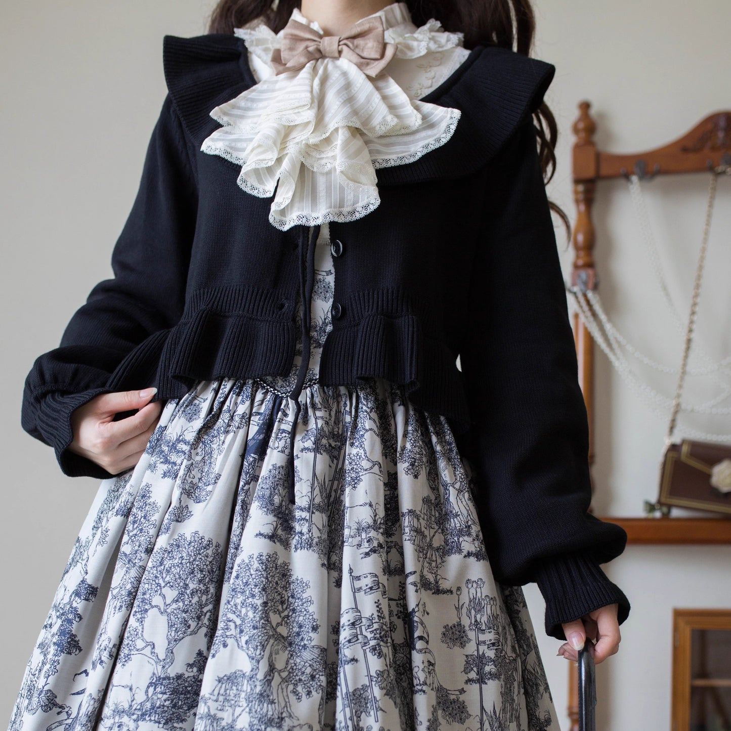 琉白 ボレロカーディガン【MIST】