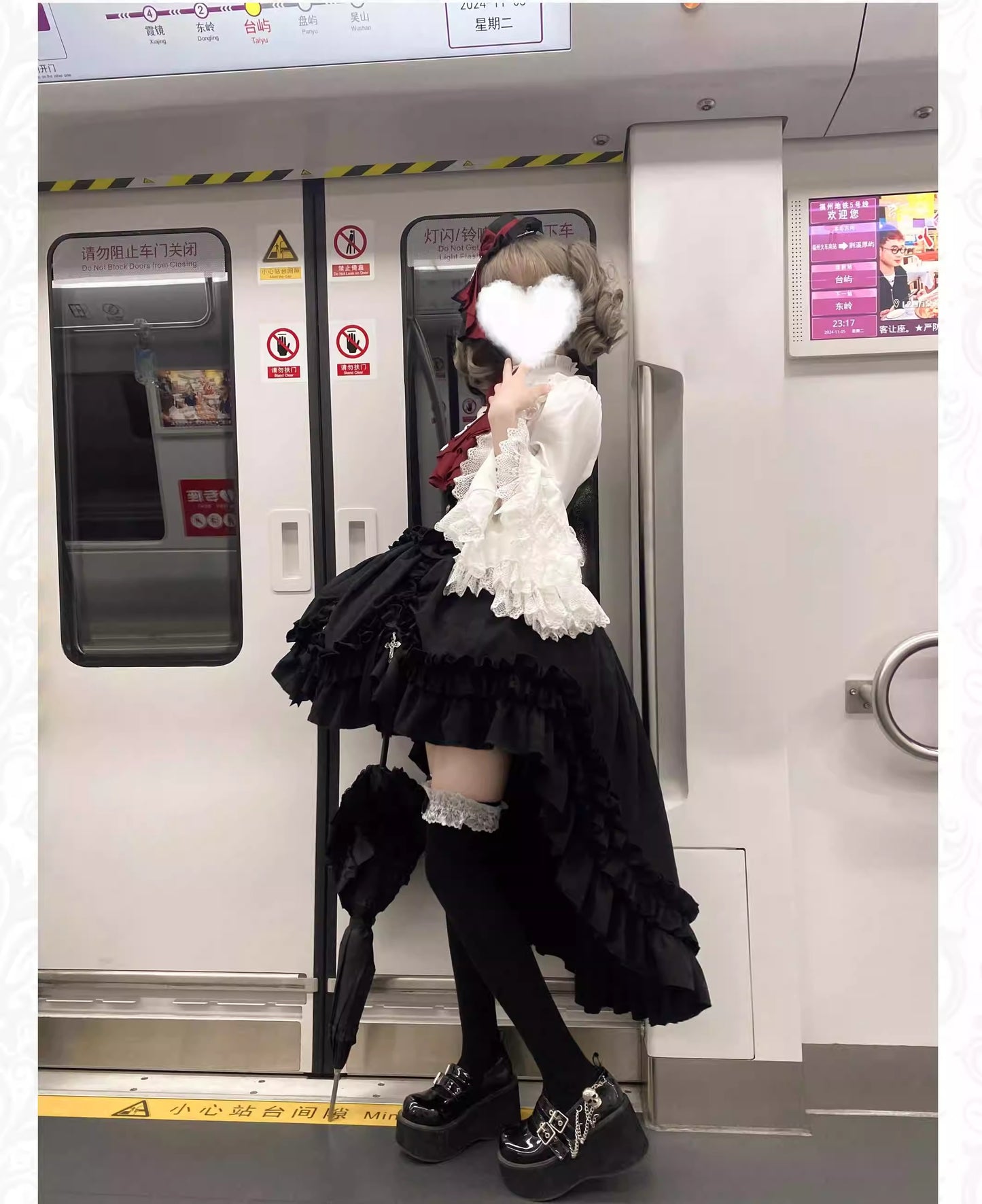 【受注予約~11/20】十字夜曲 ブラウス【IS ME洋装】