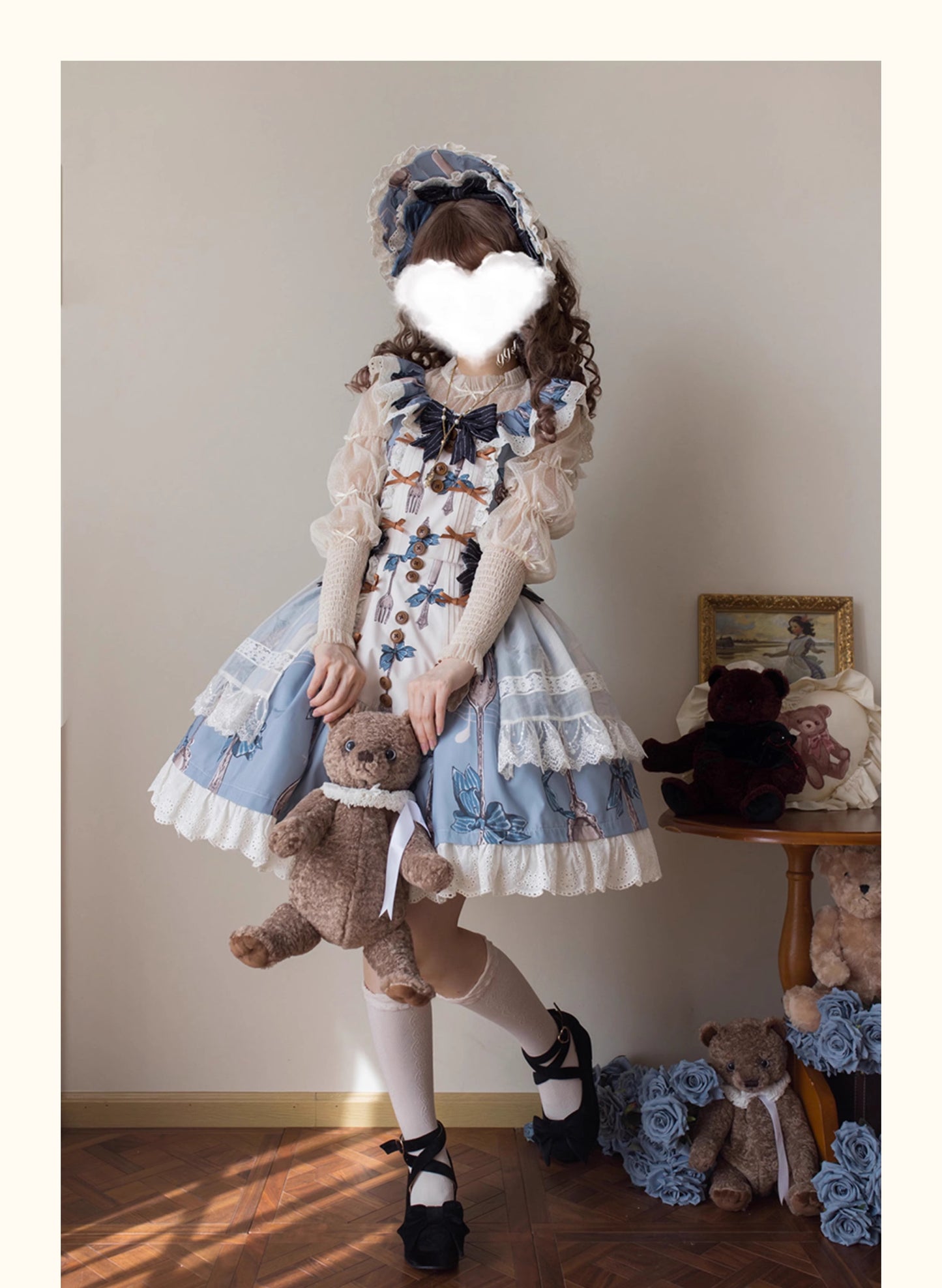 【受注予約~8/28】Witch's Dinner ワンピース・ジャンパースカート【Milu Forest】