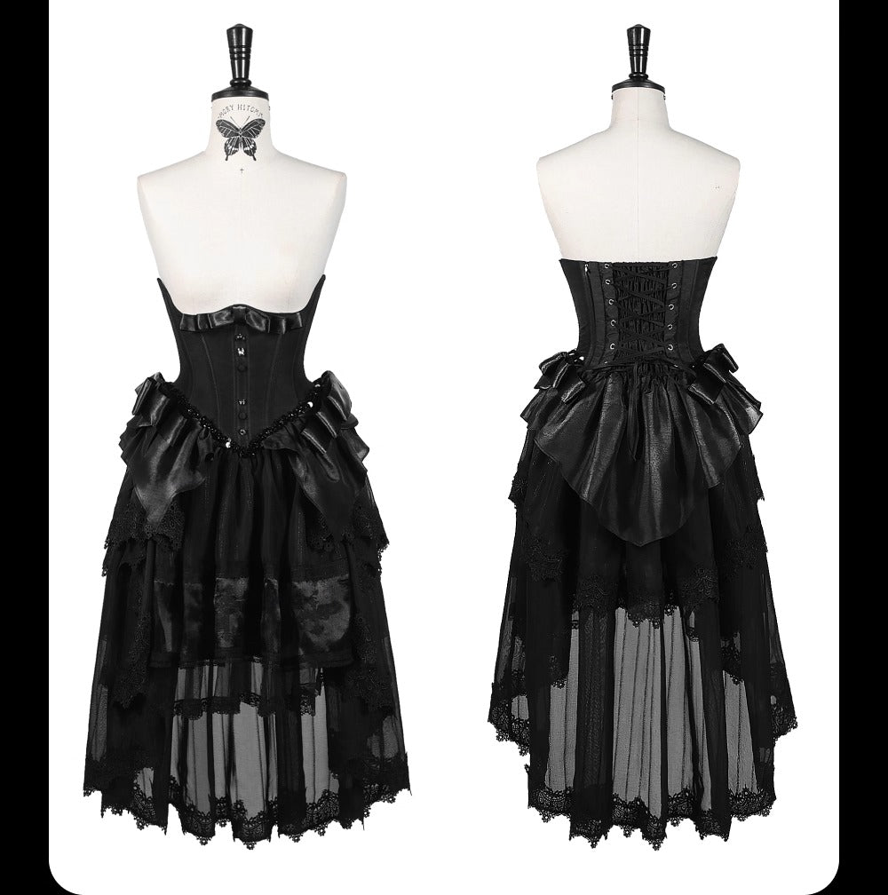 【受注予約~9/2】Spectral Orchid スカート【魔女販售】