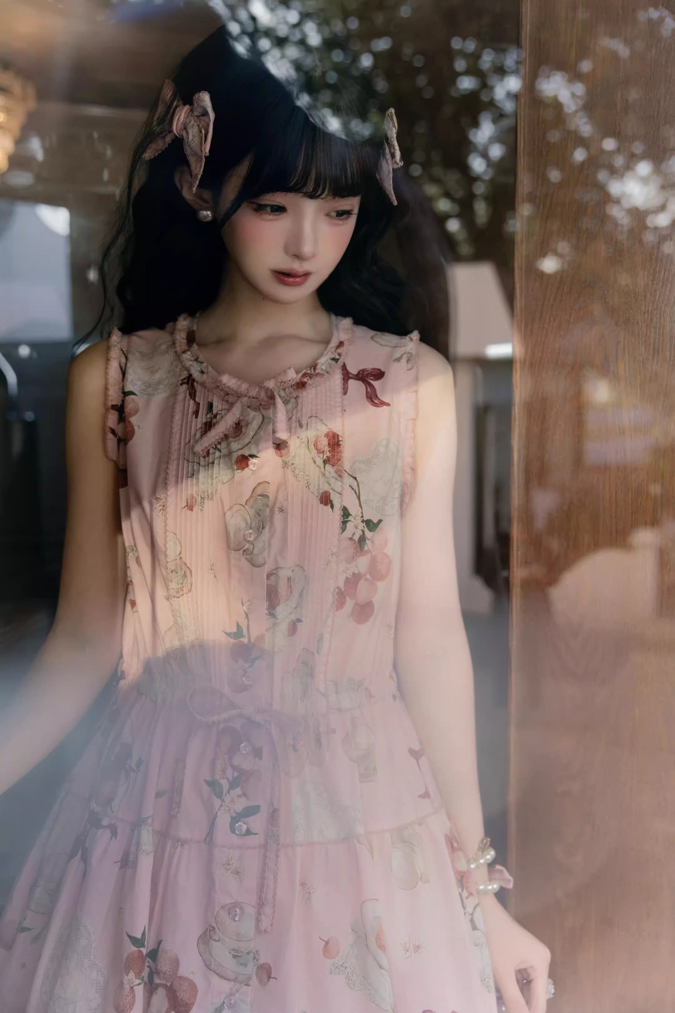 Lychee Tea ワンピース・ジャンパースカート【MapleSugar】 – Epetice