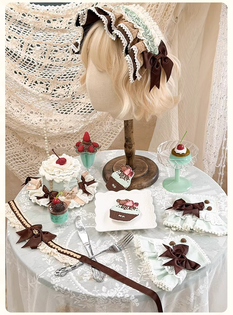 【受注予約~1/26】CupCakes アクセサリー【花与珍珠匣】