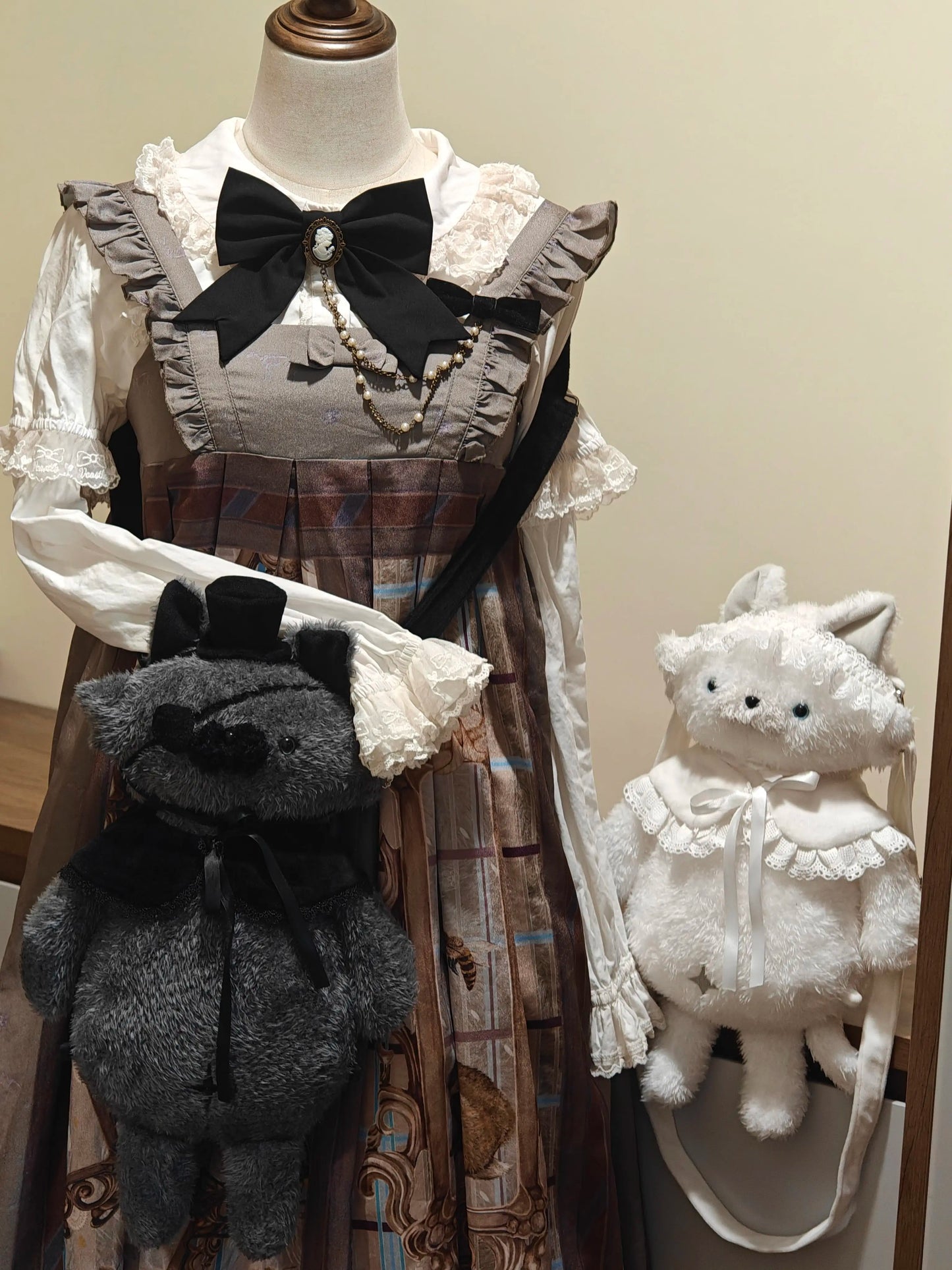 Mary & Bana ぬいぐるみバッグ・お洋服セット【Kenken Workshop】