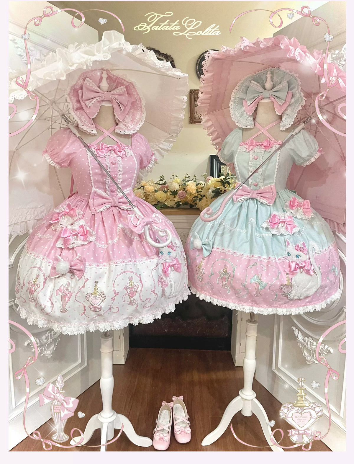 Perfume Cat ワンピース・ブラウス【TaTaTa Lolita】