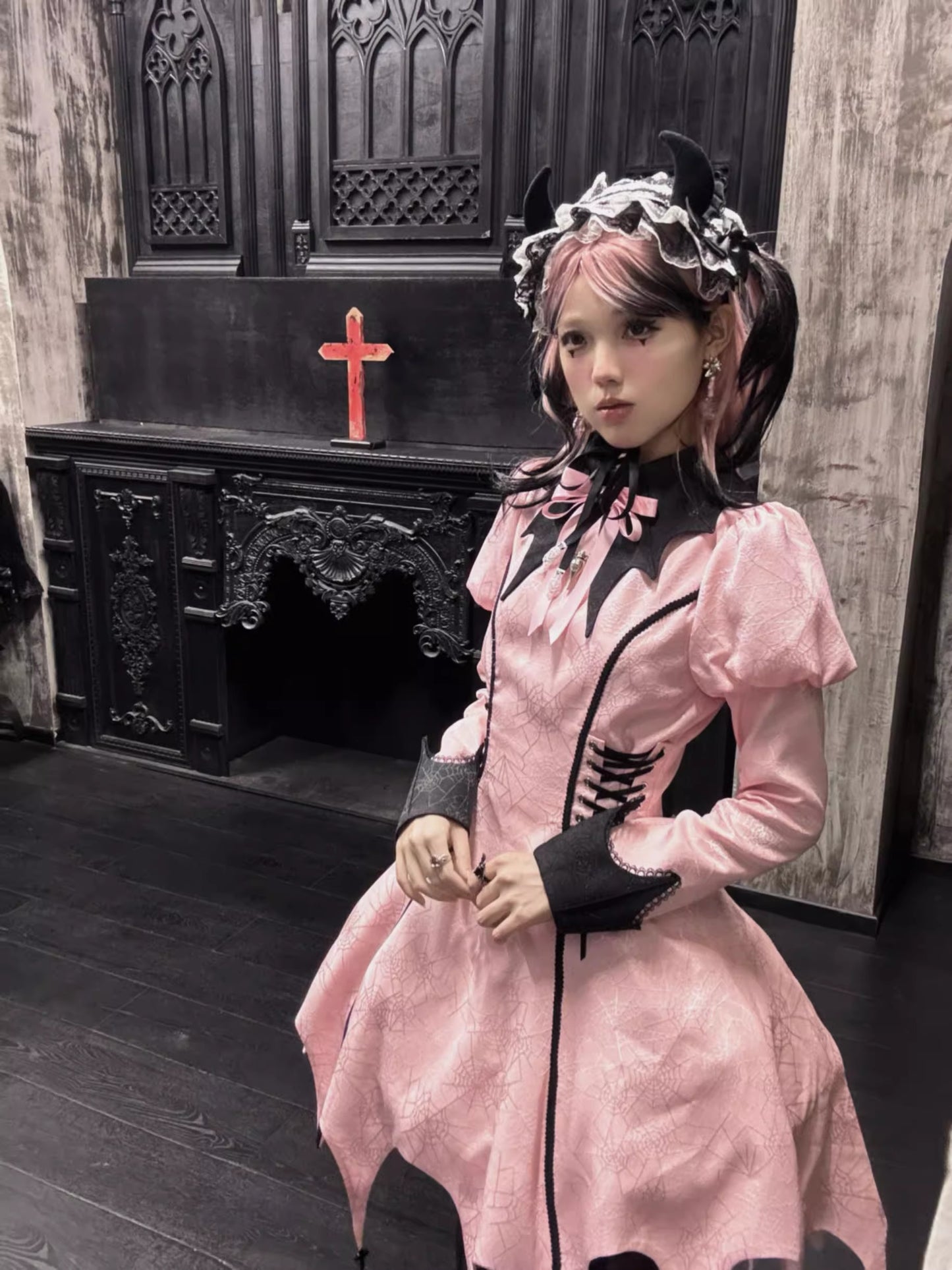 【受注予約~8/14】禁忌十字 ワンピース【銀杏指針】