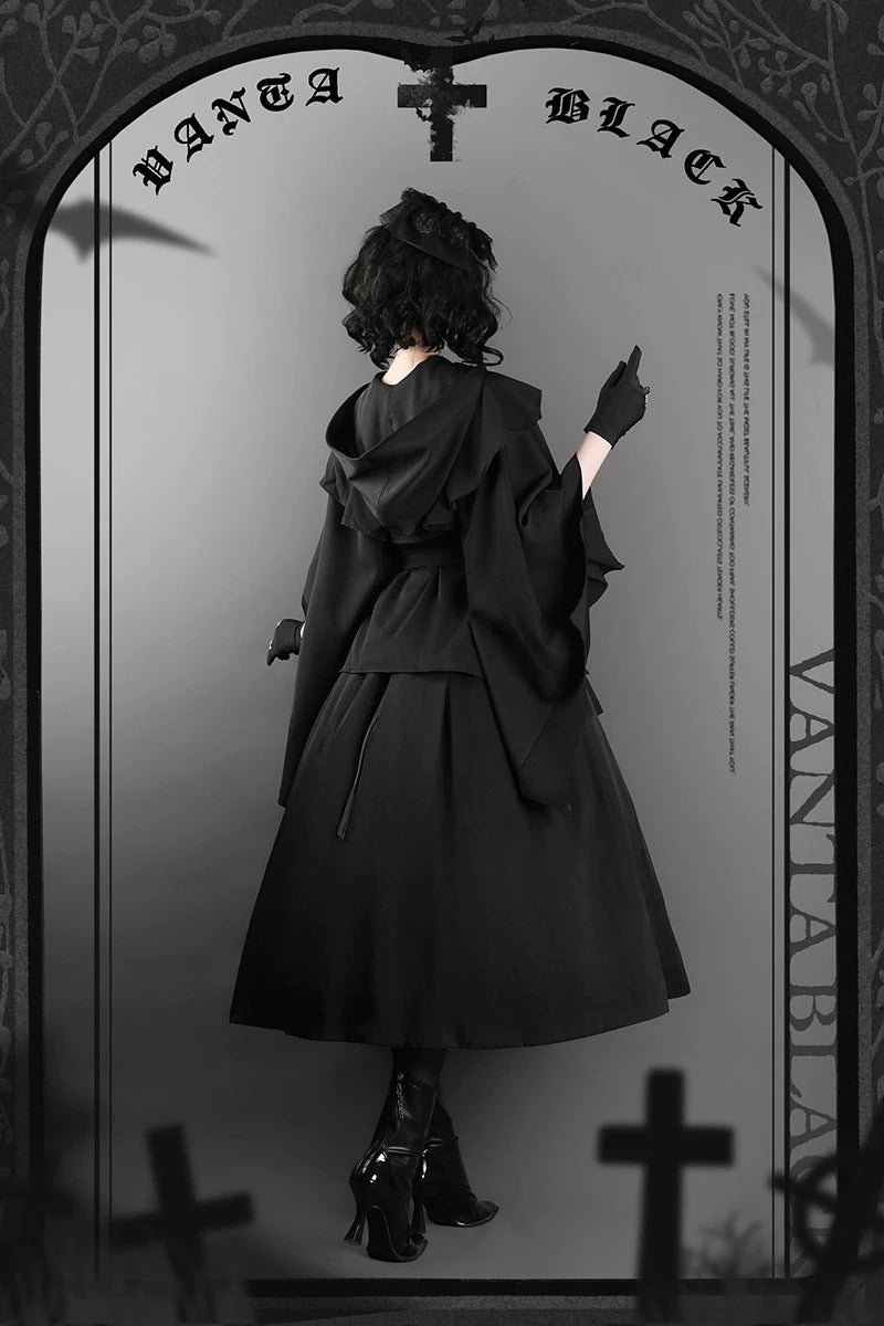 コウモリフード付きマント【VantablackStudio】 – Epetice