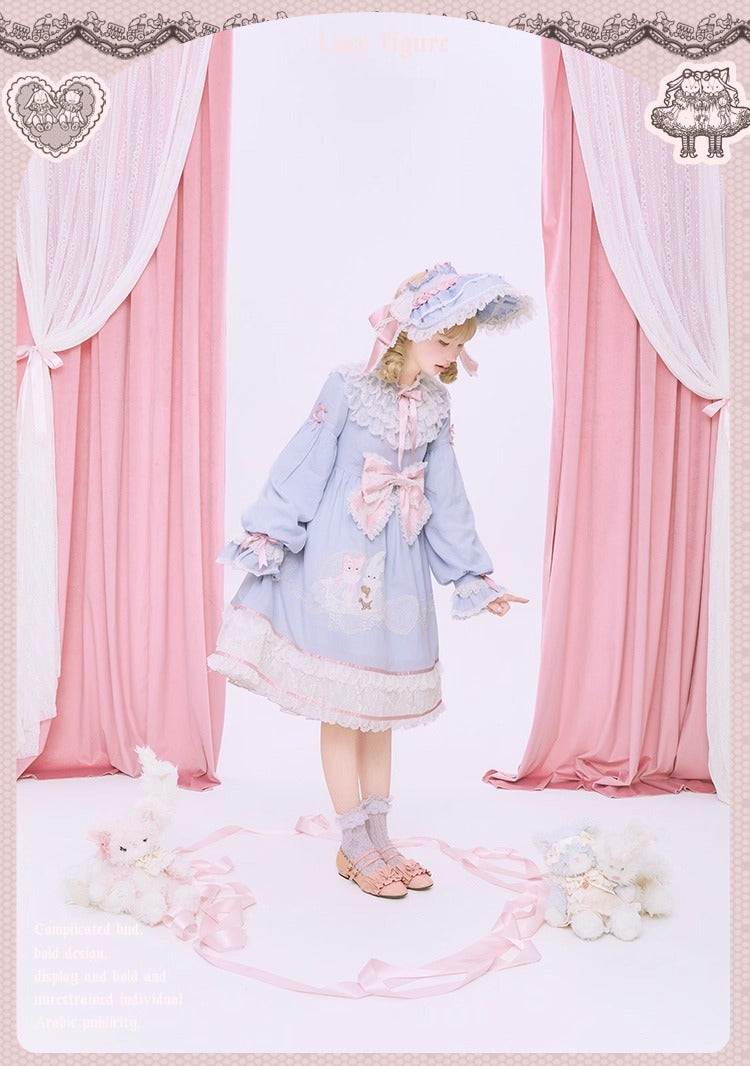 【受注予約~12/23】Race Doll ワンピース(タイプ5)【花与珍珠匣】