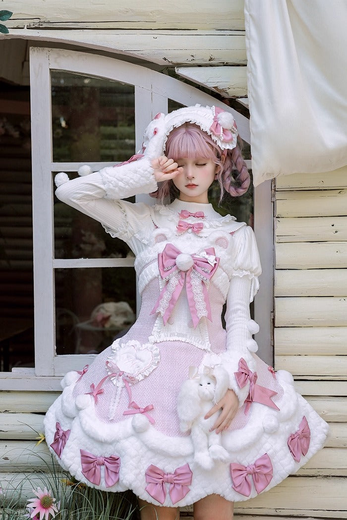 【受注予約~10/23】Frosted Sugar Rabbit トップス【双生小熊】