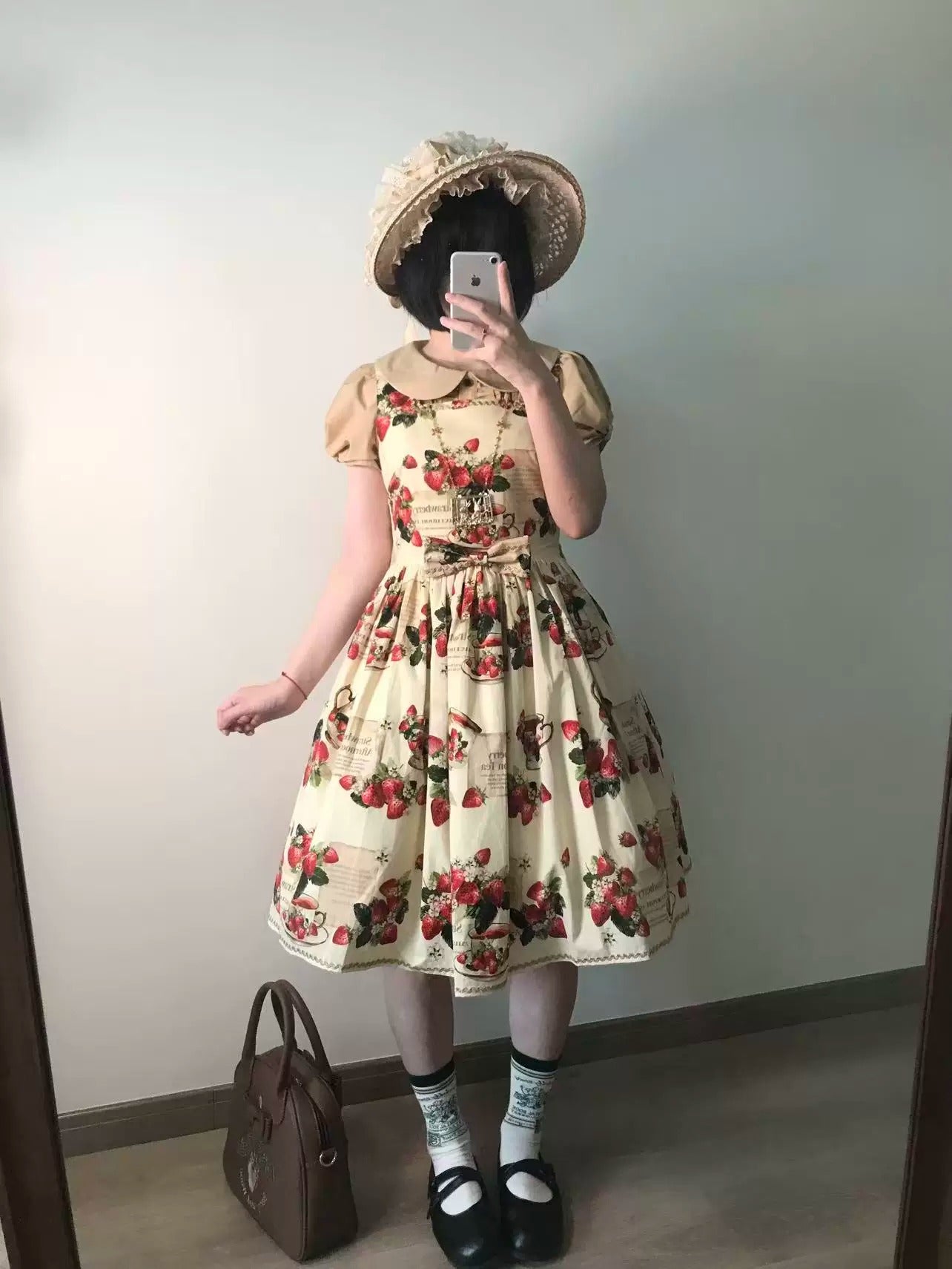 【受注予約~8/13】Strawberry Tea ワンピース・ジャンパースカート【with list】