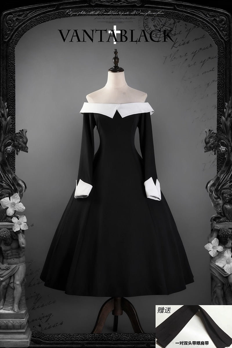 【受注予約~11/24】Priest-Sister ワンピース・ケープ【VantablackStudio】