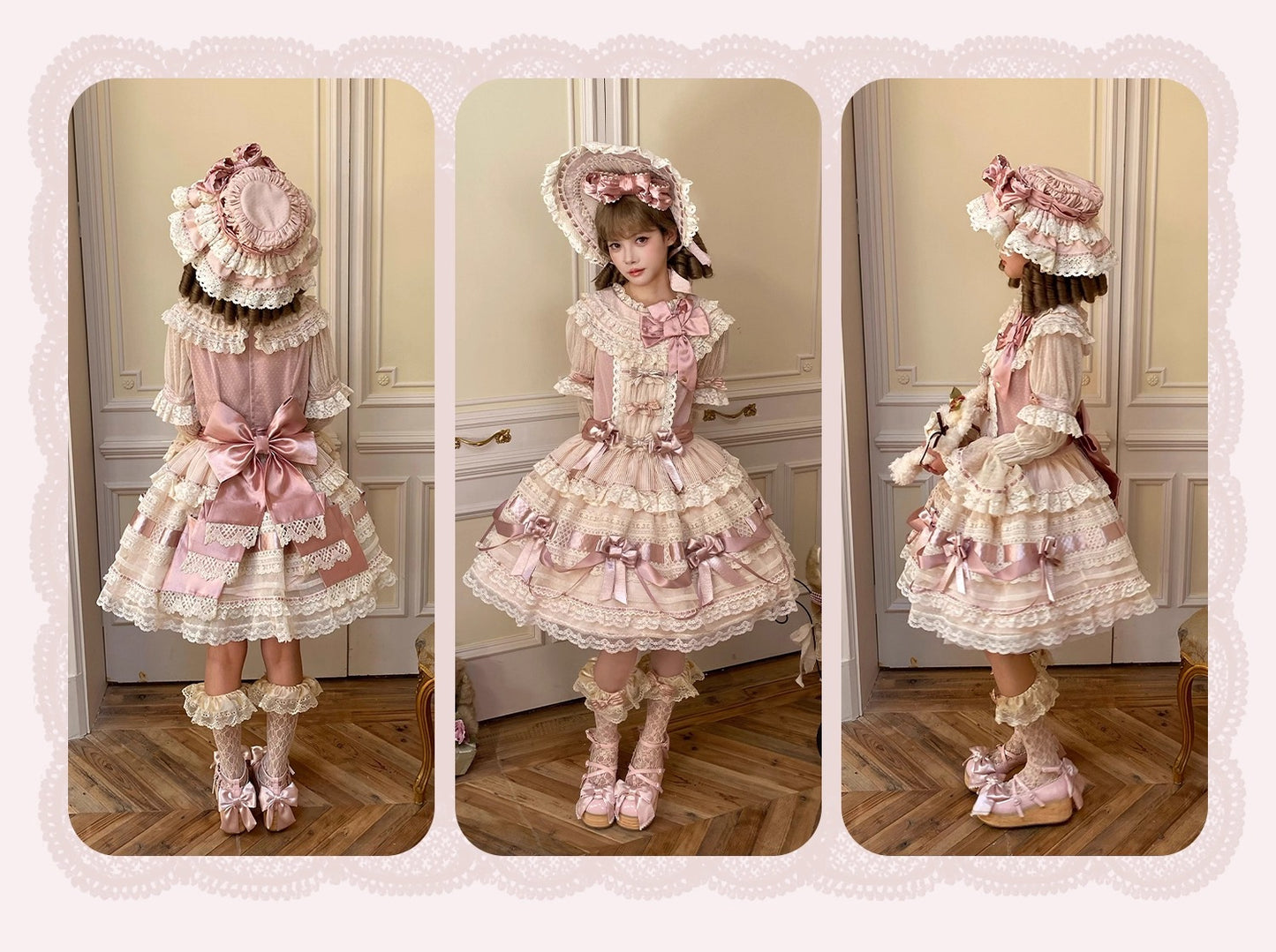 【受注予約~10/9】Antique Cream アクセサリー【DrunkCoco】