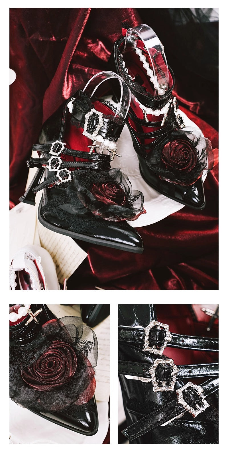 Forbidden Prayers ストラップシューズ【sphenoid】