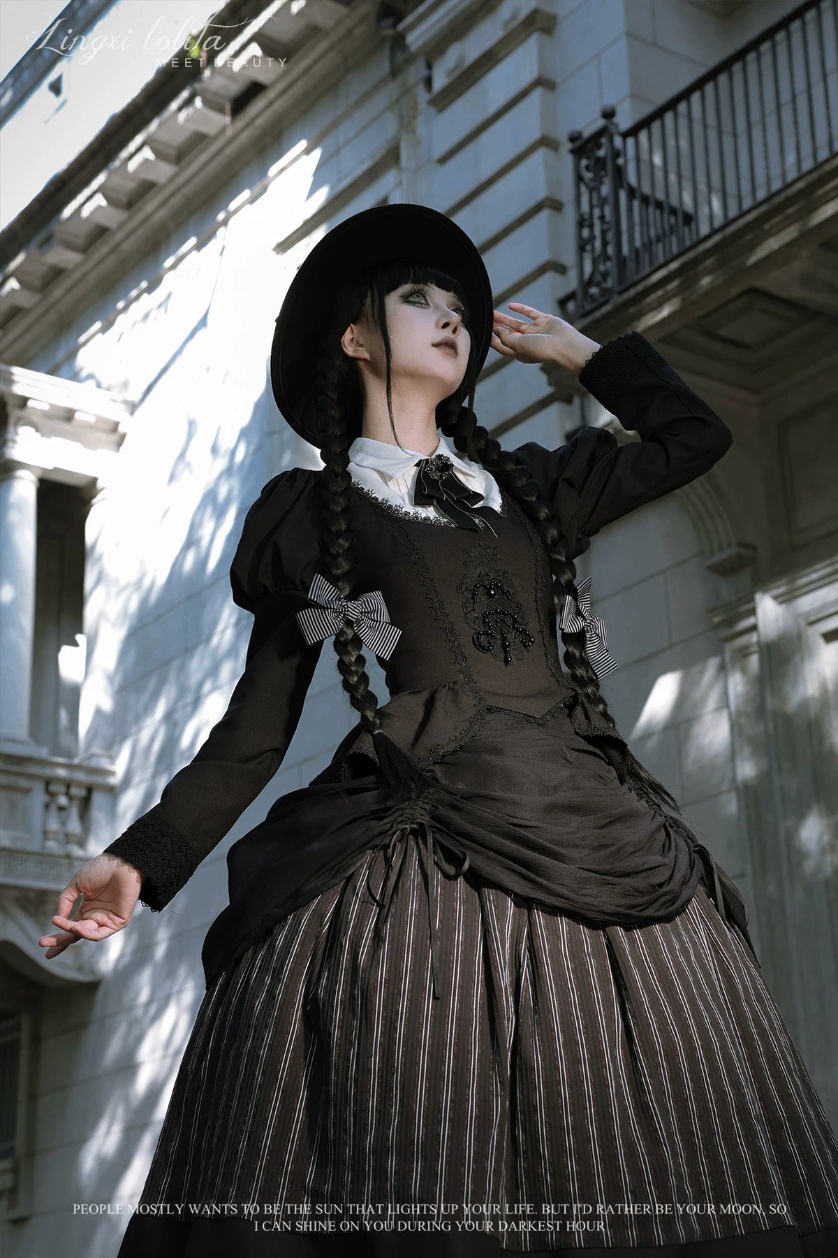 【受注予約~4/30】Striped Diary セットアップ【Lingxi】