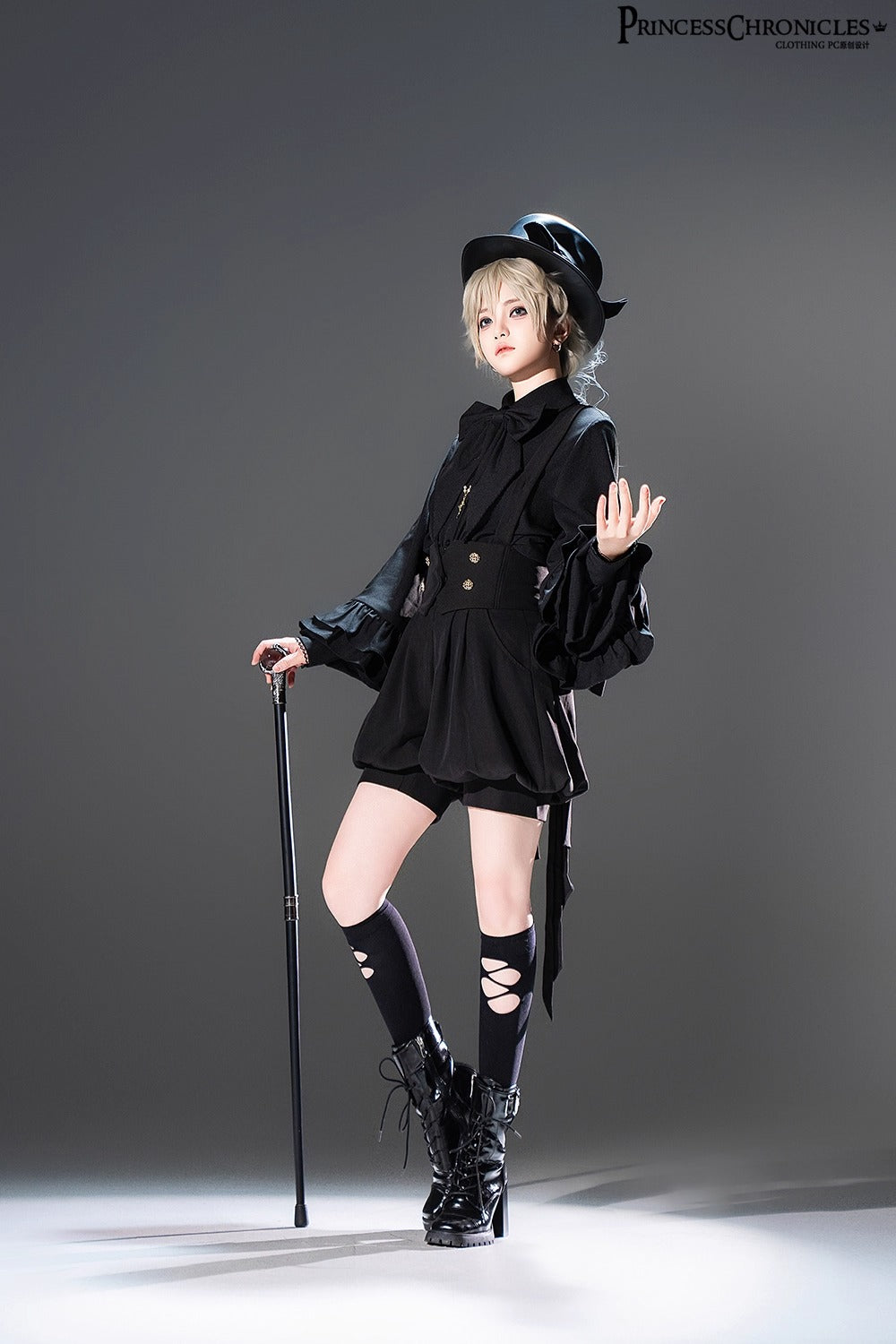 Puppet ブラウス(ブラック)【princess Chronicles】