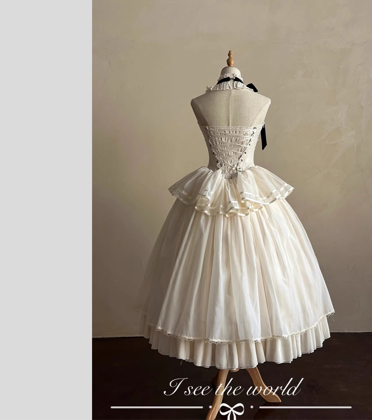 【受注予約~1/13】Liberty Letter ワンピース【Snow】