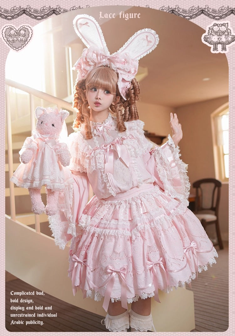 【受注予約~12/23】Race Doll ワンピース(タイプ3)【花与珍珠匣】