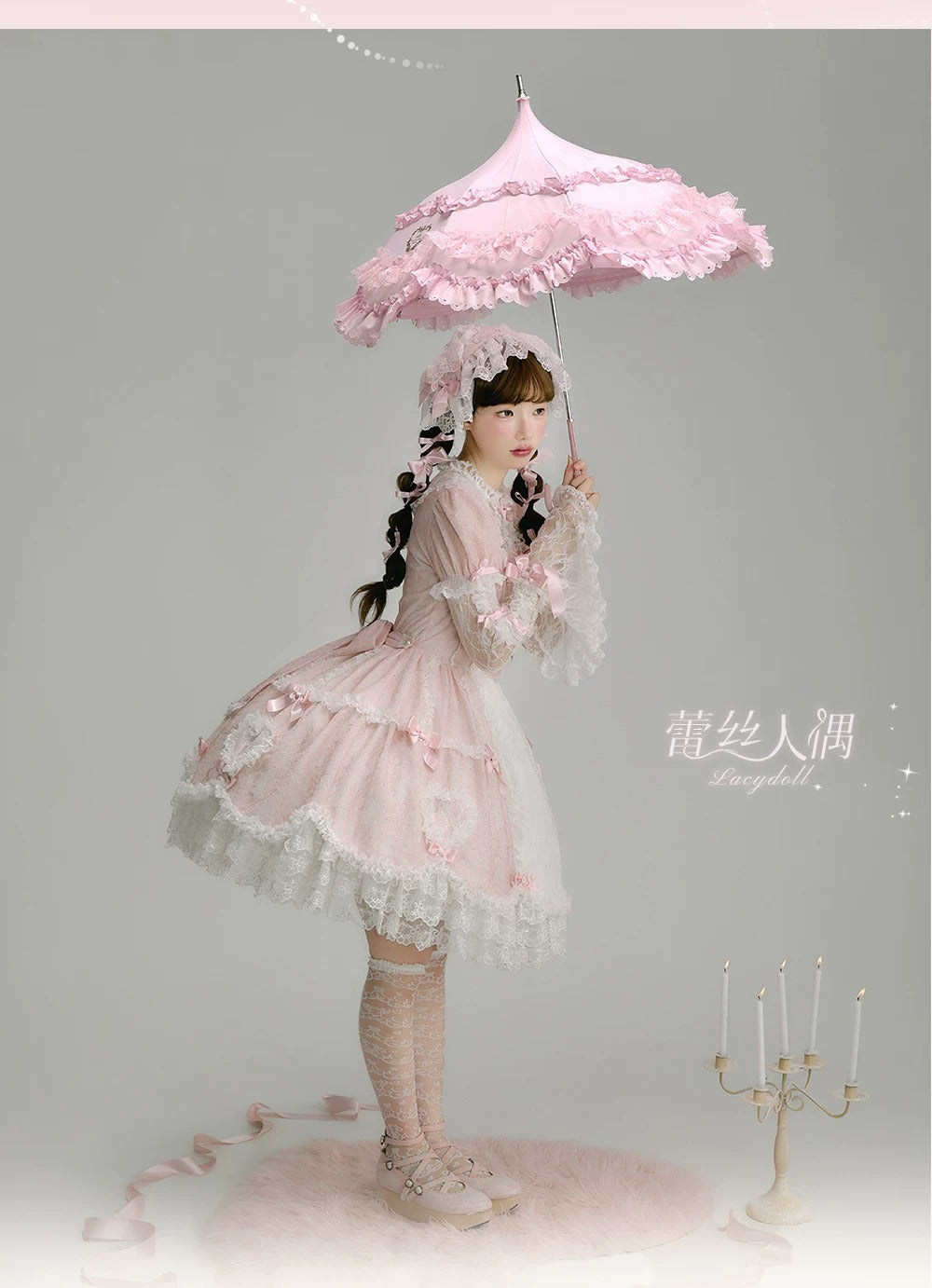 【受注予約~7/2】Lacy Doll ワンピース【MQ】