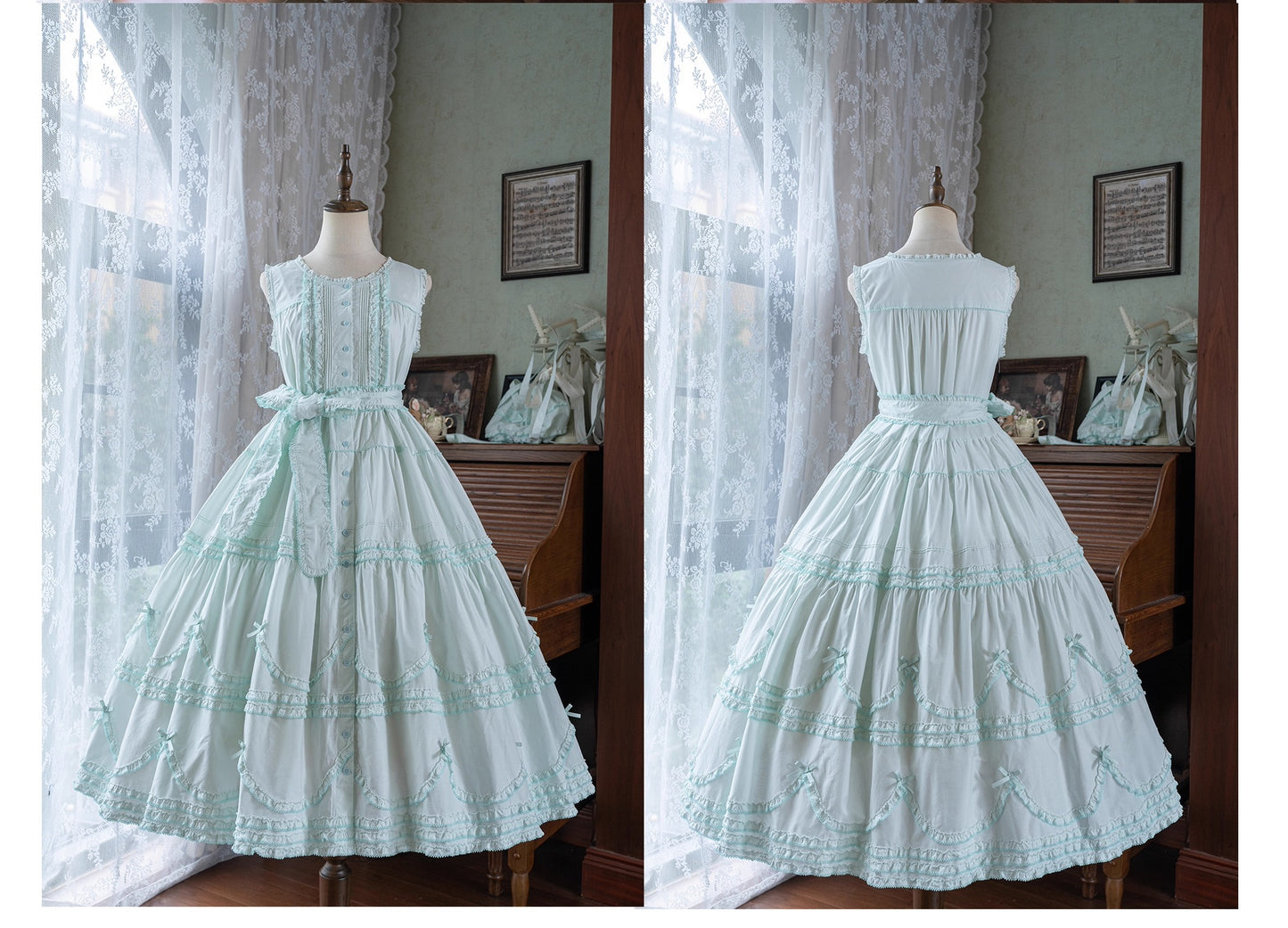 [Vorbestellungen bis 24. September] Warm Sun Palette Jumper Skirt (Typ 2) Lange Länge [Warm Sun Western Clothing]