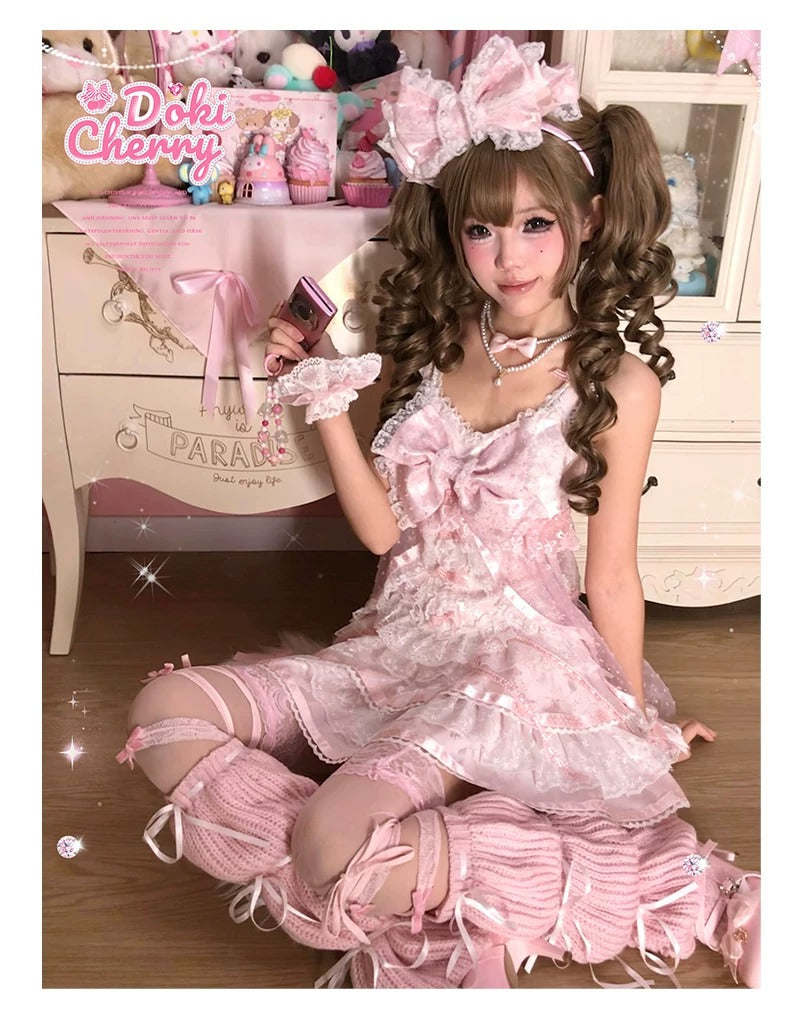 姫ギャルフリルセットアップフルセット【DokiCherry】 – Epetice