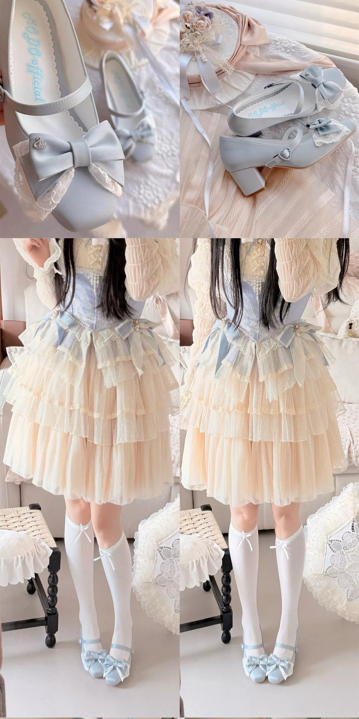 【受注予約~5/11】Swan Song パンプス【MODO】