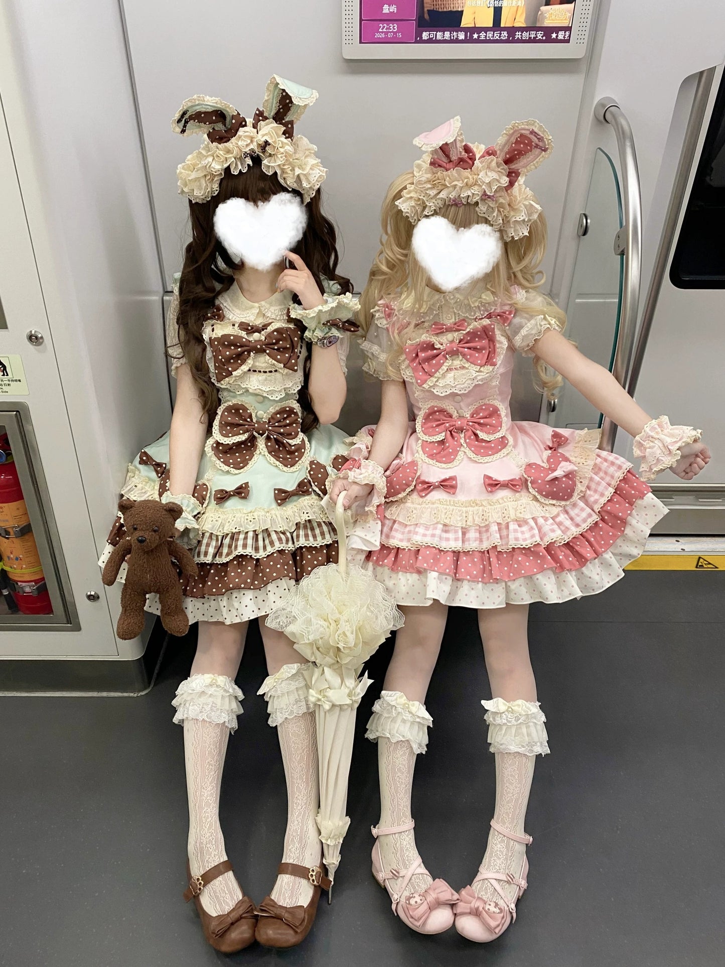 【受注予約~9/6】ときめきうさぎ ジャンパースカートフルセット【Sweet Whisper Casket】