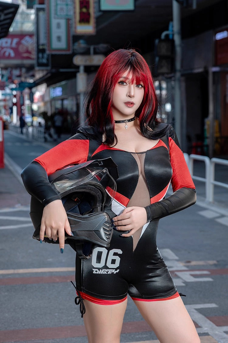 Center-switched rider suit [Tokutaisha]