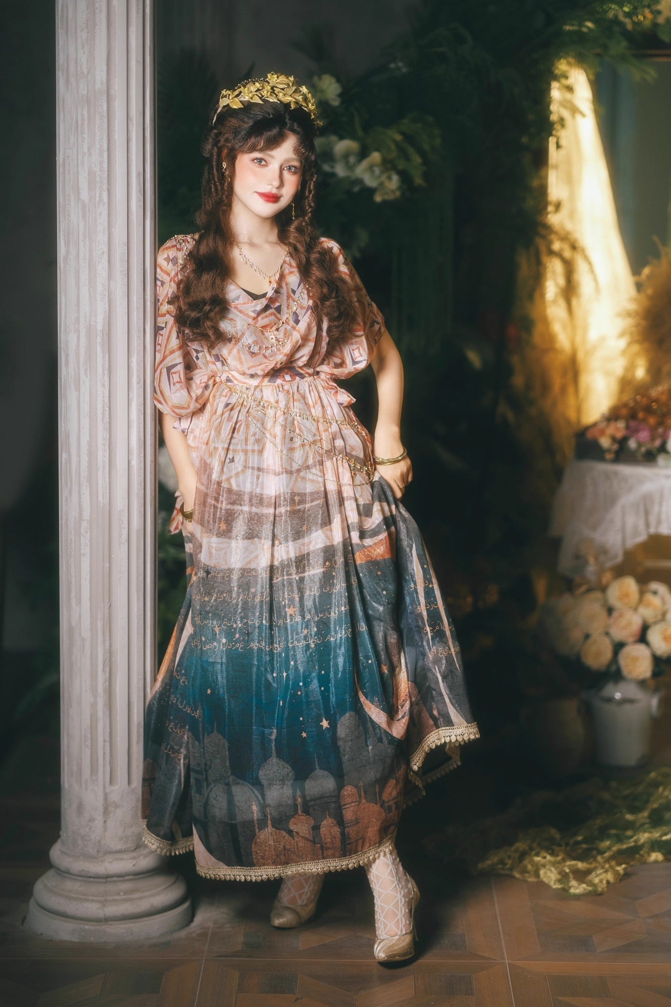 【受注予約~12/11】Stars ワンピース(タイプ2)【FaeriesDaffodil】