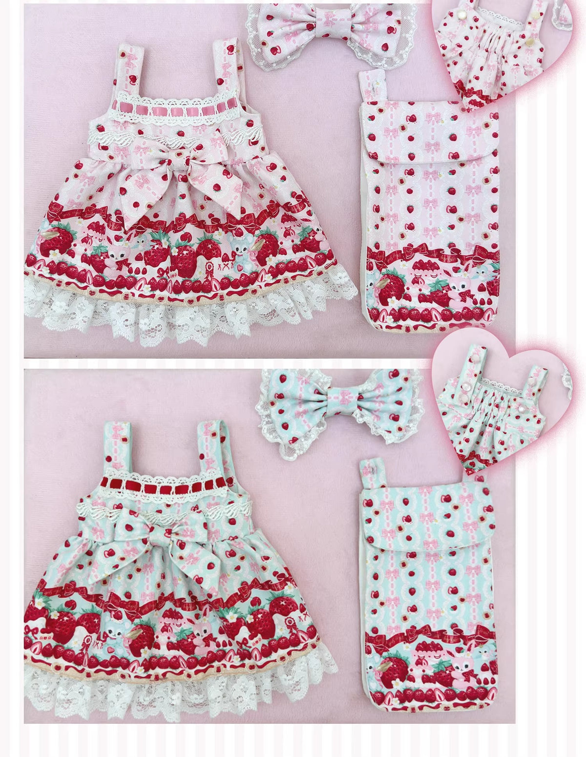 [Pre-orders until March 18th] Strawberry 80% Sugar Plush Clothes [Angels Heart]