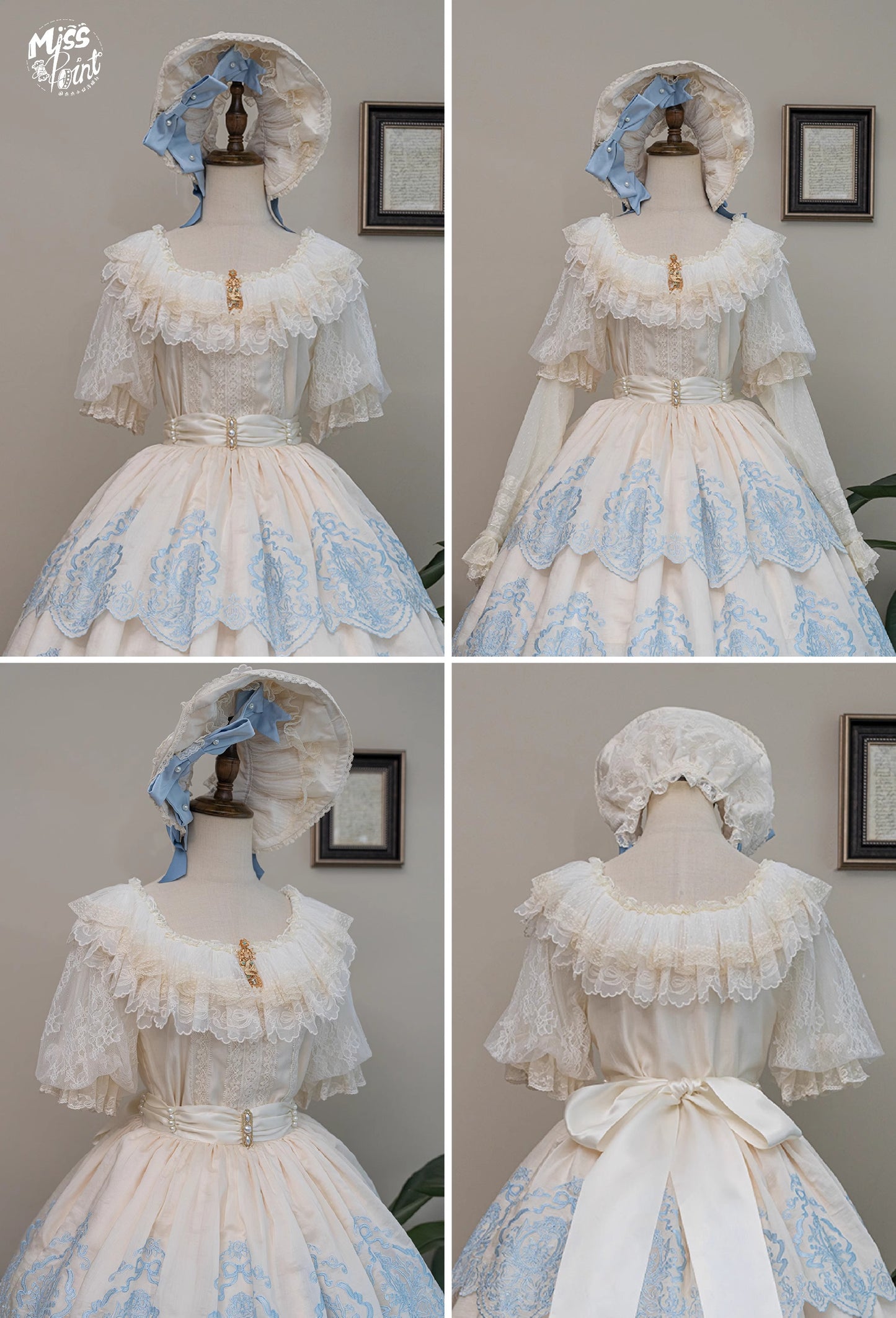 【受注予約~9/25】Point Gardens ブラウス【Miss Point】