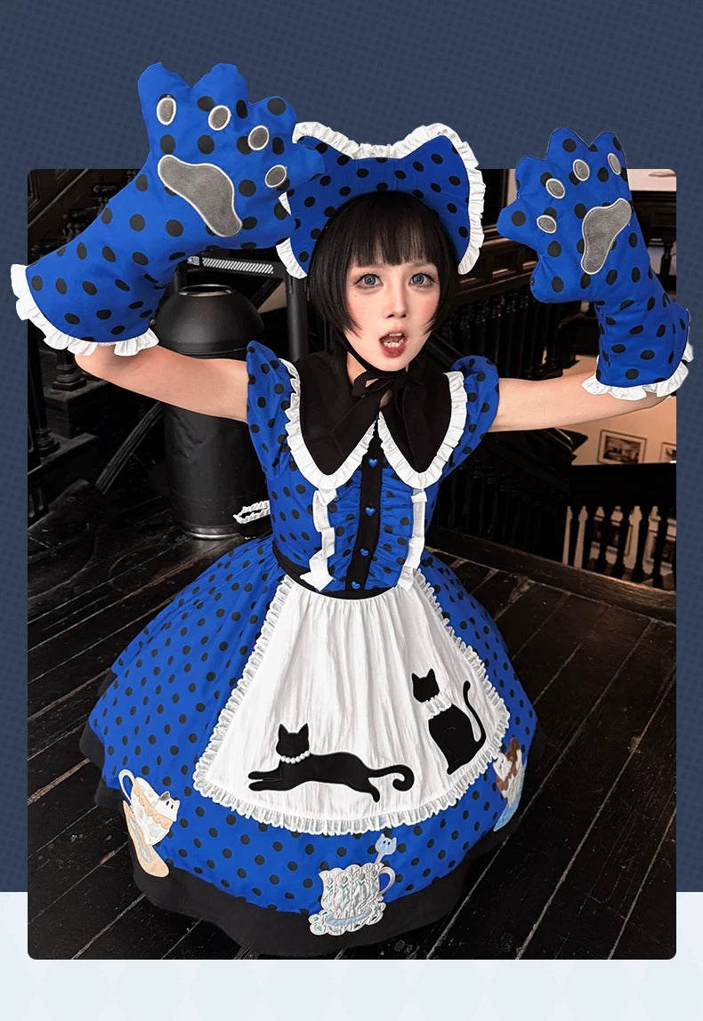 【受注予約~8/18】Teacup Kitty ワンピース・フルセット【包子猪】