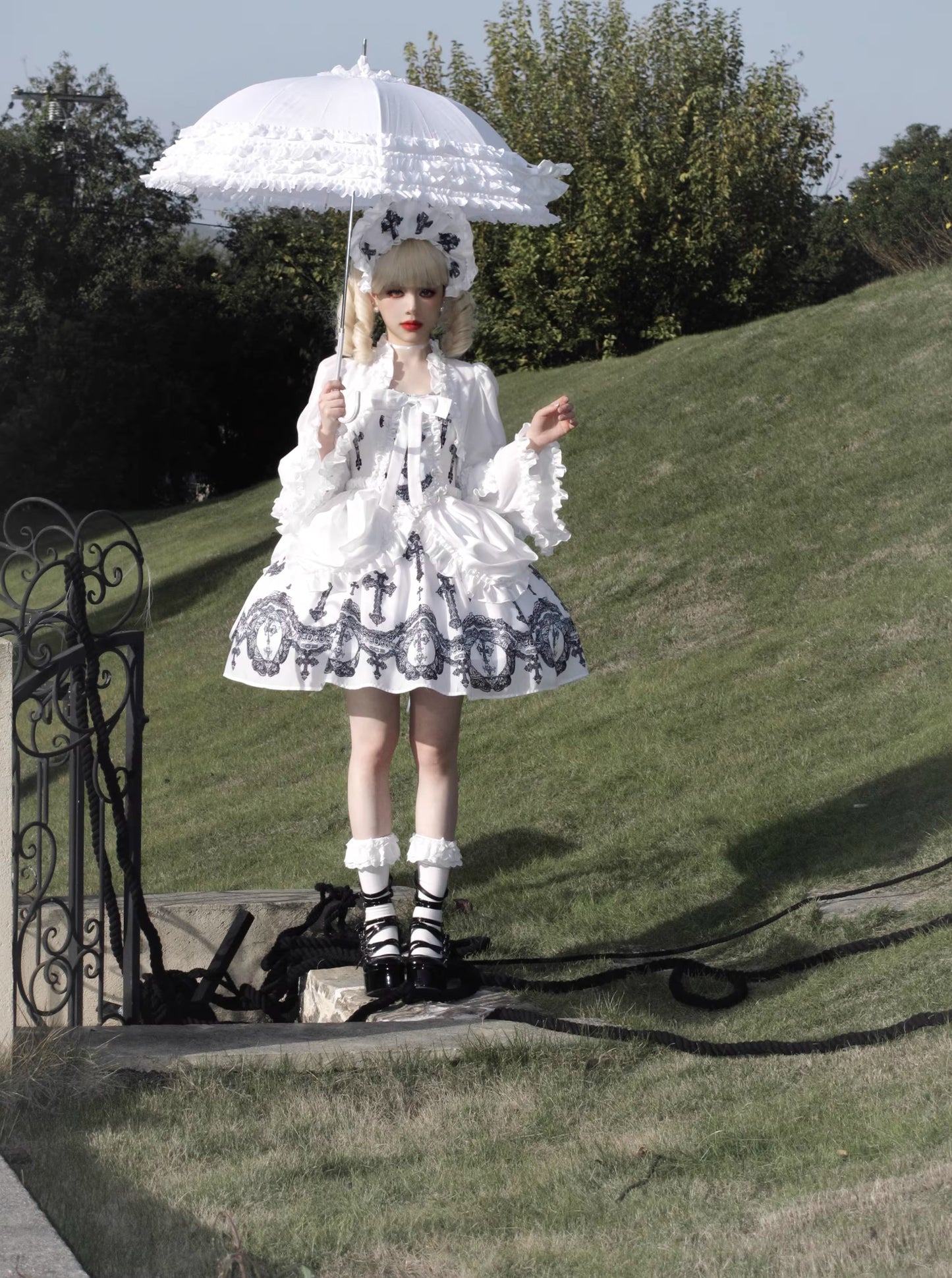 【受注予約~2/19】Lacy Cross アクセサリー【CATCOCOON】