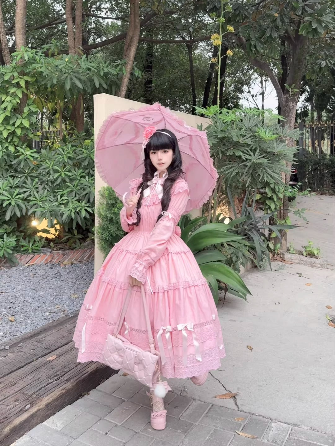 【受注予約~4/16】Edberg Rose ワンピースセット【Rose And Neverland】